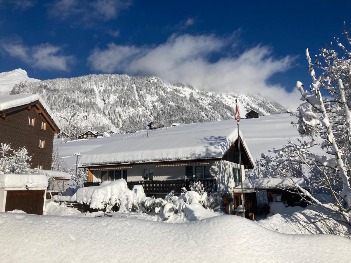 Ferienwohnung Haus Am Bach In Toggenburg Wildhaus Exteriér fotografie