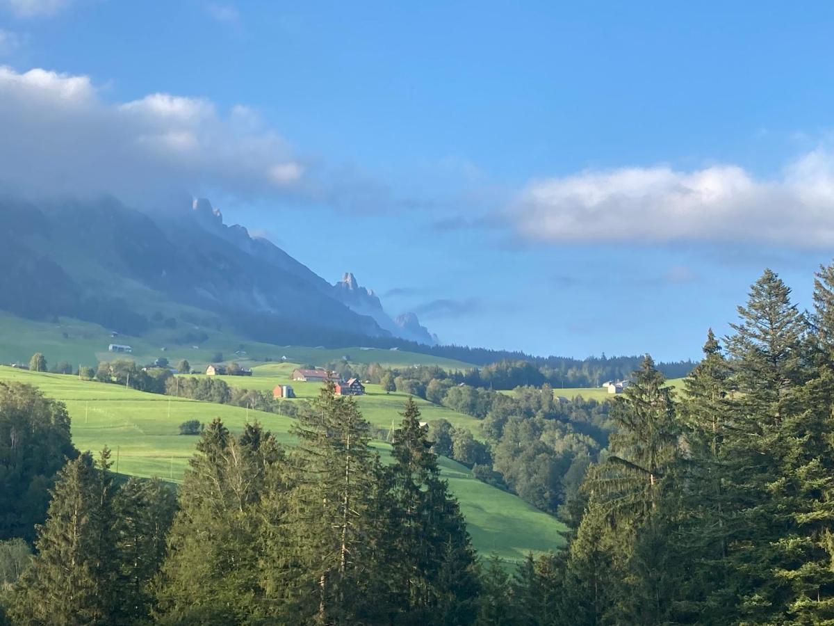 Ferienwohnung Haus Am Bach In Toggenburg Wildhaus Exteriér fotografie