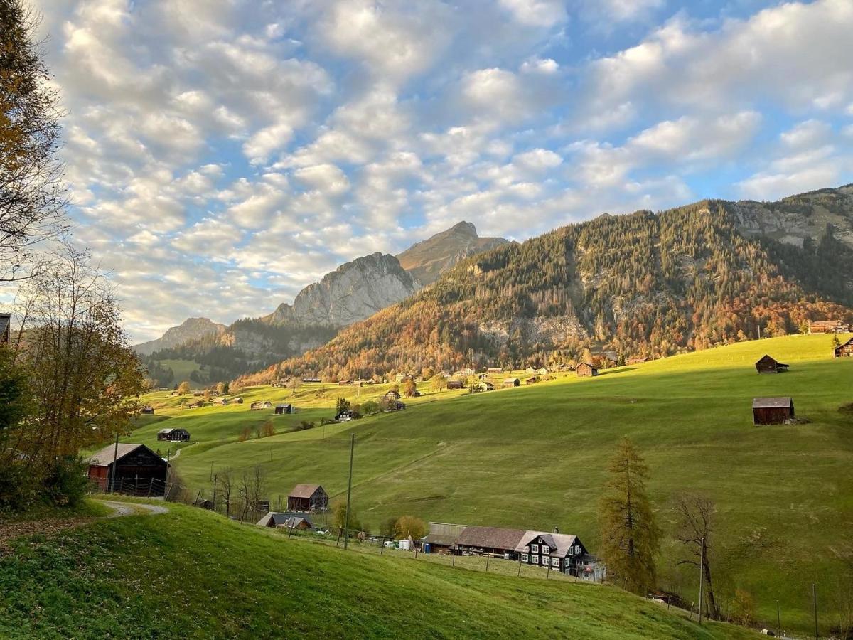 Ferienwohnung Haus Am Bach In Toggenburg Wildhaus Exteriér fotografie