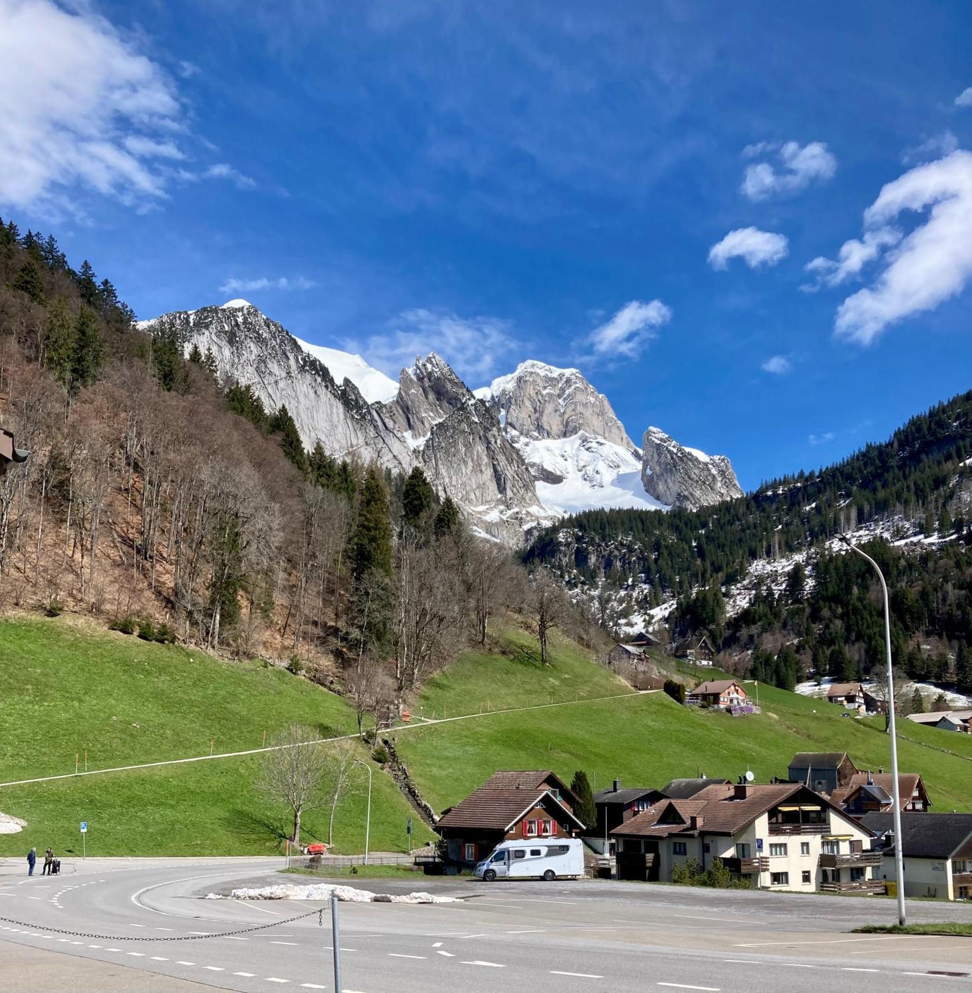 Ferienwohnung Haus Am Bach In Toggenburg Wildhaus Exteriér fotografie